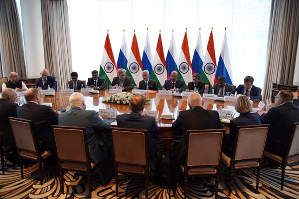 EAM S Jaishankar interacts with Think Tank representatives of Russia
