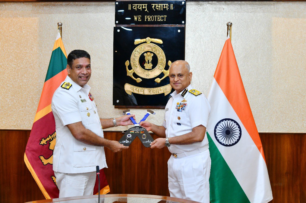 India, Sri Lanka Coast Guards Hold 8th High-Level Meeting to Boost Maritime Cooperation