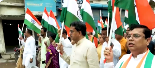 अगरतला के उज्जयंत पैलेस में हर घर तिरंगा अभियान, मुख्यमंत्री माणिक साहा ने तिरंगा रैली का किया नेतृत्व