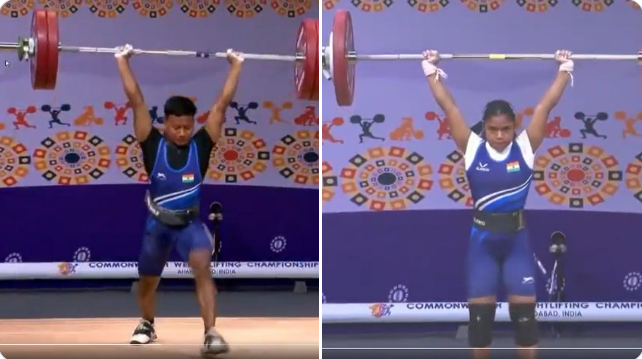 तिसाव्या राष्ट्रकूल क्रीडा स्पर्धेत पहिल्याच दिवशी भारताची दोन सुवर्णपदकांची कमाई