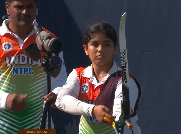 Sharvari Somnath Shende wins U18 gold medal at 2025 World Youth Archery Championship