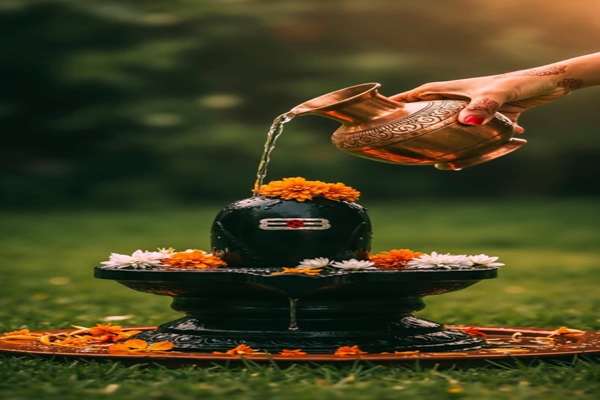 આજે શ્રાવણ માસના છેલ્લા સોમવારે વહેલી સવારથી જ શિવમંદિરોમાં ભક્તોની ભીડ