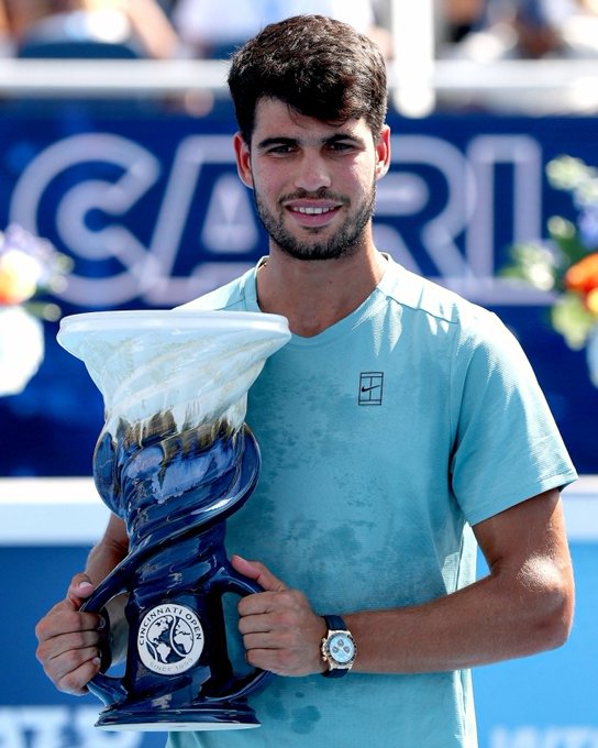 Carlos Alcaraz Wins Maiden Cincinnati Open Title