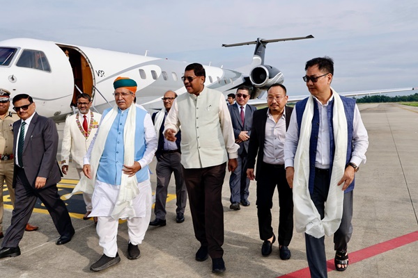 CJI B.R. Gavai Reaches Itanagar for Two-Day Visit to Arunachal Pradesh