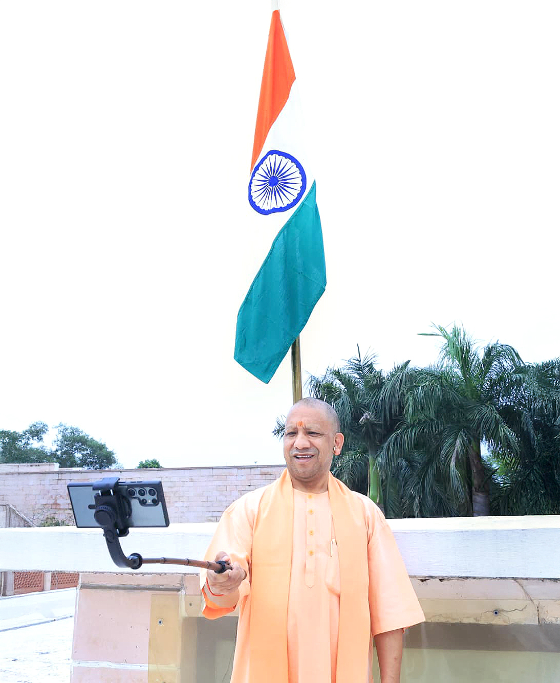 UP CM Yogi Adityanath launches ‘Har Ghar Tiranga’ campaign in Lucknow