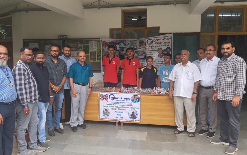 આણંદના સંયુક્ત ઉપક્રમે “દિવ્યાંગ રાખડી એક્ઝિબિશન એન્ડ સેલ”નું સફળ આયોજન