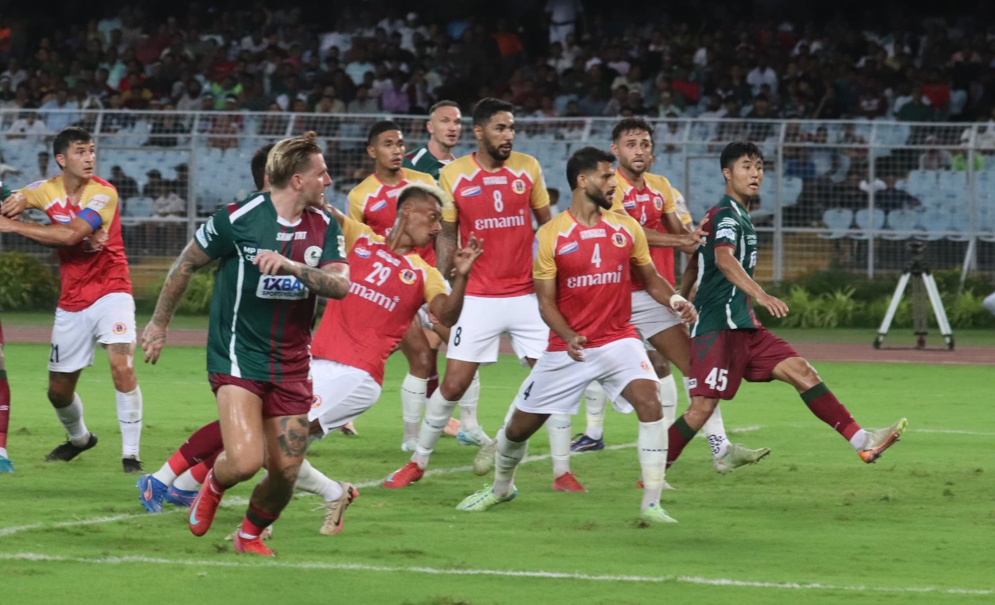 East Bengal Lead Mohun Bagan 2–1 in Durand Cup Quarterfinal Clash