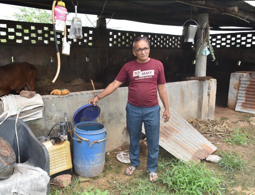 સાબરકાંઠાના એક પ્રગતિશીલ ખેડૂત પ્રાકૃતિક ખેતીને અપનાવી આત્મનિર્ભર બન્યા છે.