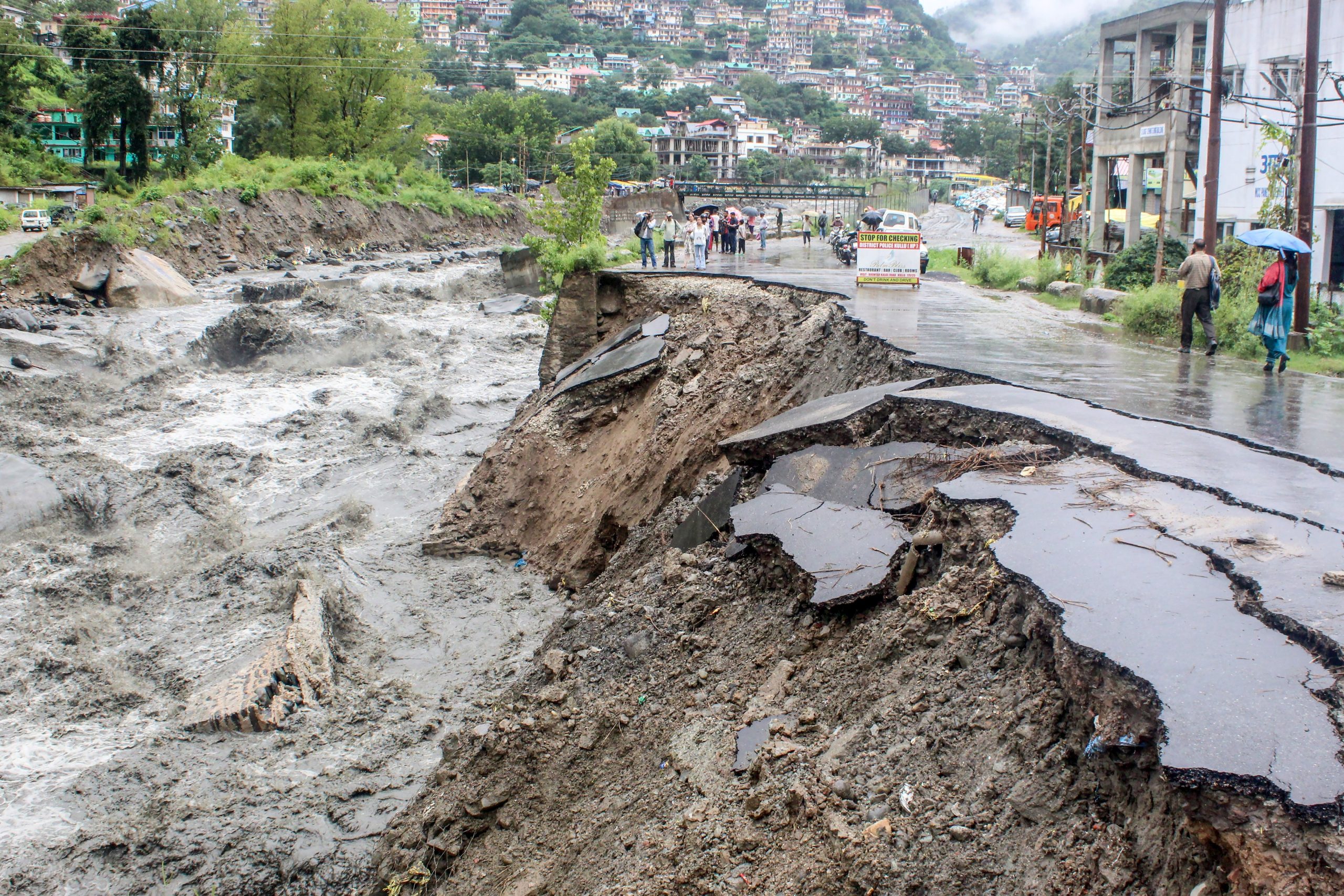 Floods, Landslides Disrupt Normal Life in Himachal Pradesh