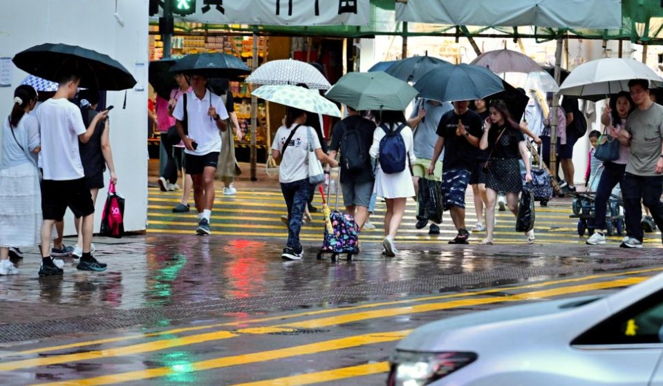 Hong Kong Issues Black Rainstorm Warning for Fourth Time in Eight Days