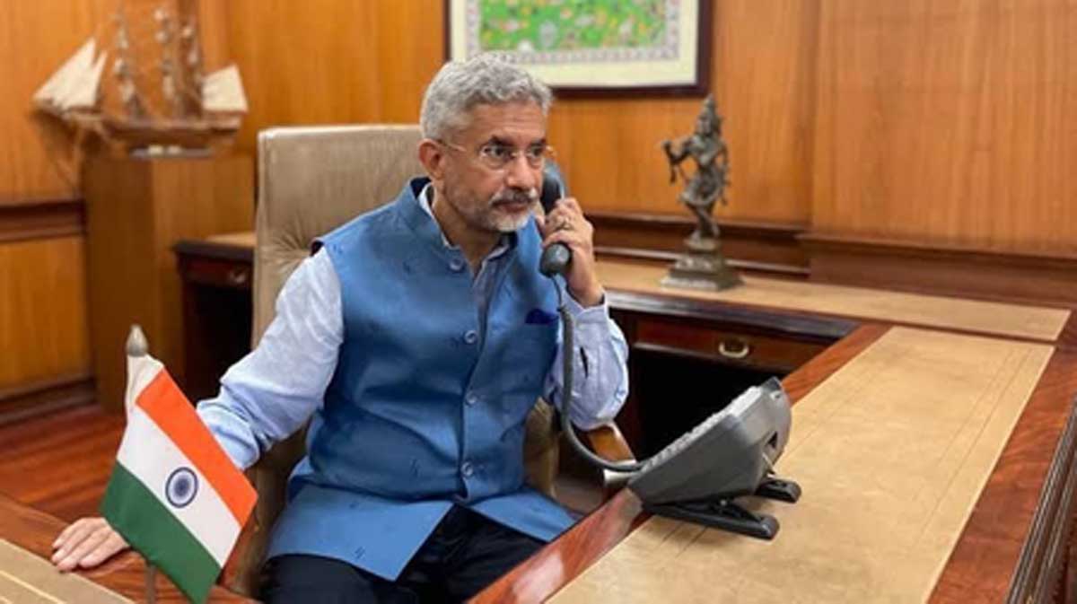 EAM Jaishankar receives call from UK Foreign secretary David Lammy