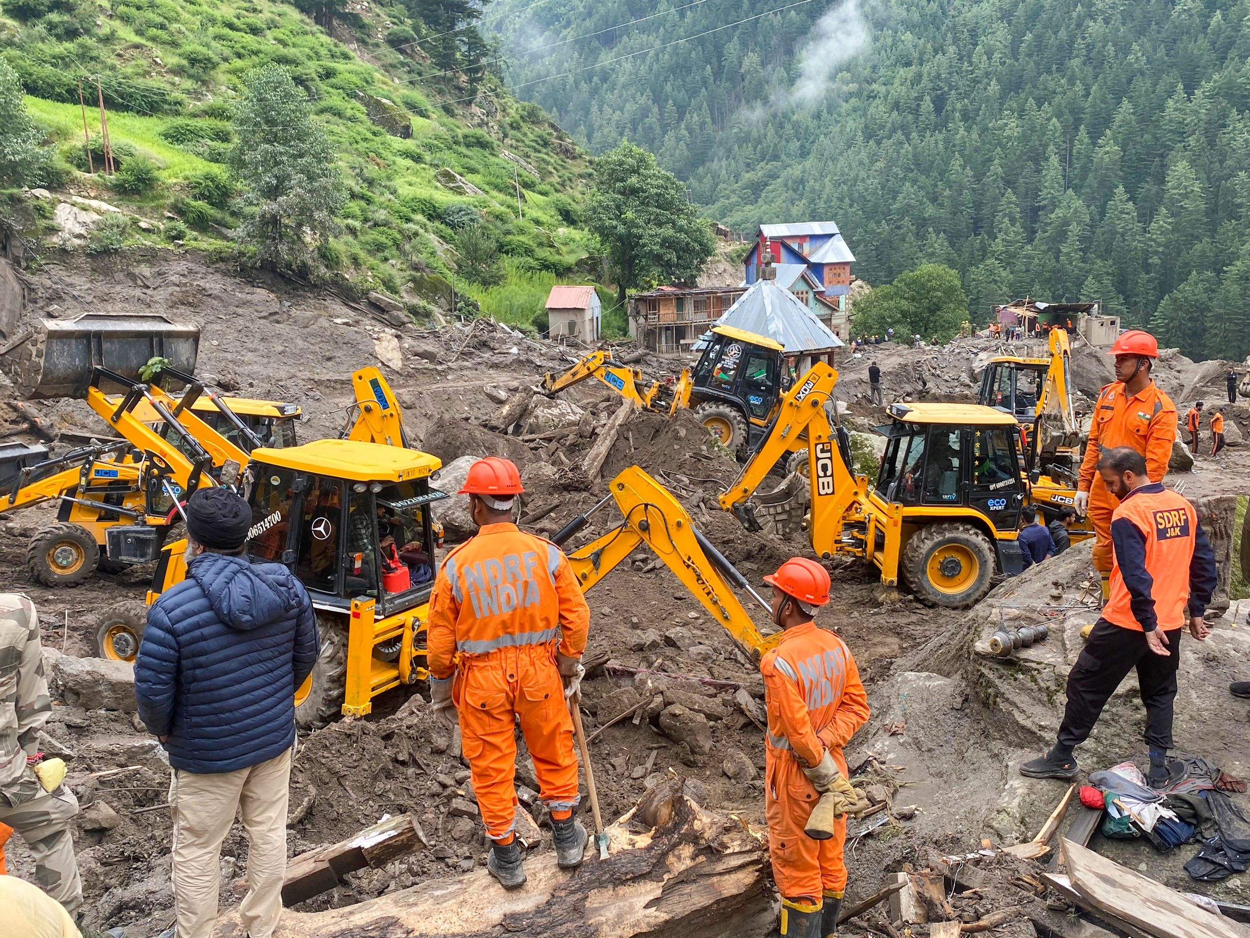 J&K Cloudburst: Death Toll Rises to 62 in Kishtwar; 41 Still Missing as Rescue Ops Continue