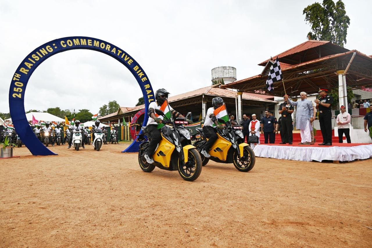 Indian Army’s Madras Regiment Undertakes 1359 KM Veer Yatra Bike Rally Across Kerala and Tamil Nadu
