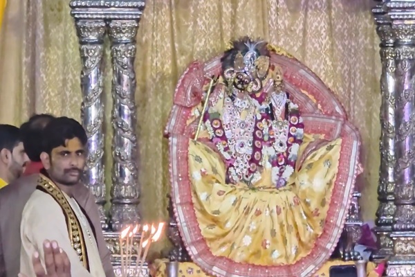 UP: Radha Ashtami Celebrated With Devotion, Enthusiasm in Barsana, Mathura