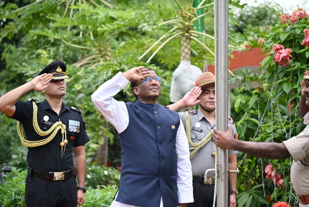 স্বাধীনতা দিৱস উপলক্ষে ৰাজ্যবাসীক উদ্দেশি ৰাজ্যপাল লক্ষ্মণ প্ৰসাদ আচাৰ্যৰ ভাষণত