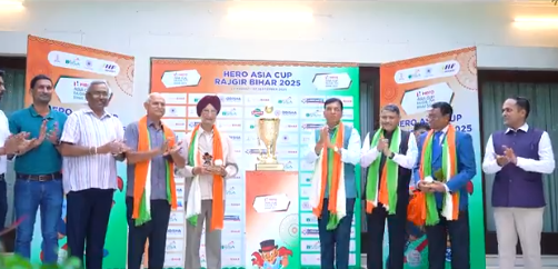 Union Minister Mansukh Mandaviya Unveils Hockey Men’s Asia Cup 2025 Trophy