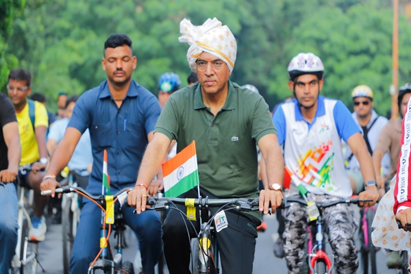Fit India Sundays on Cycle Movement Reaches Over 7 Lakh Participants Nationwide: Mansukh Mandaviya