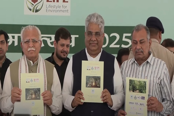 Matri Van Initiative Launched to Create 750-Acre Urban Forest in Aravalli Hills