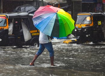 Monsoon Disrupts Maharashtra, IMD Issues Yellow Alert for Mumbai