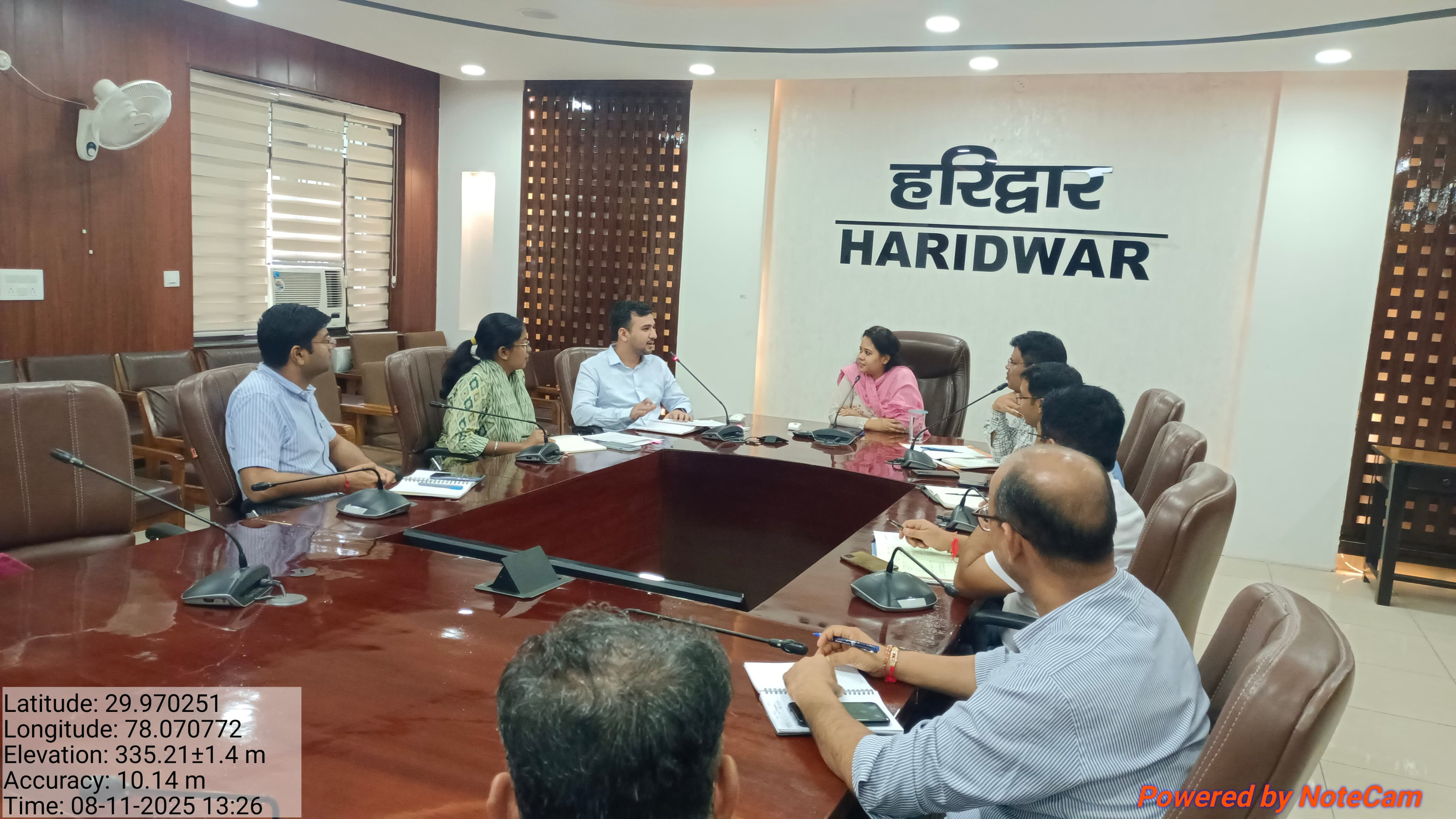 ग्रामीण विकास मंत्रालय की ओर से नामित राष्ट्रीय स्तर की निगरानी टीम ने हरिद्वार का दौरा किया