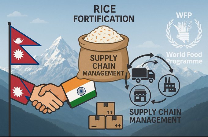 India Launches Collaborative Initiative with UN WFP to Strengthen Rice Fortification and Supply Chains in Nepal