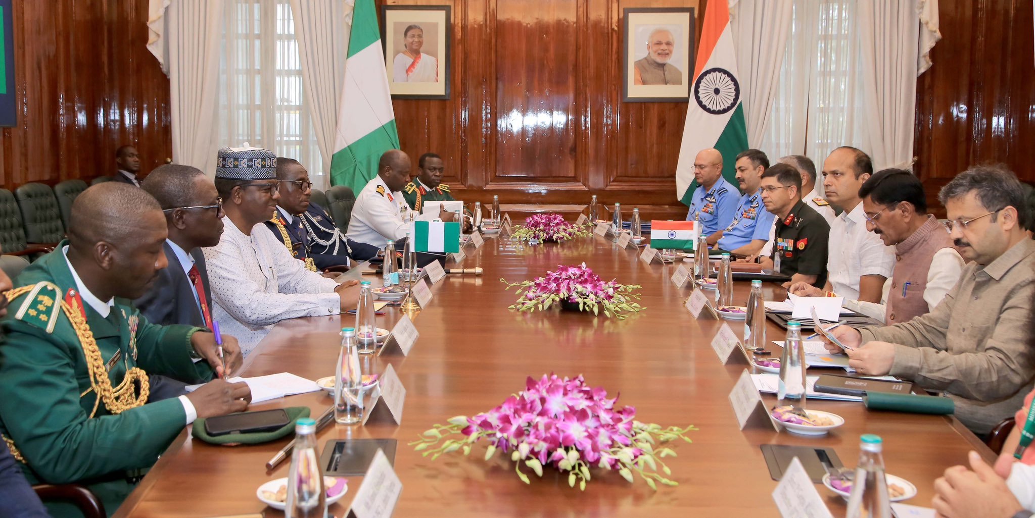 India And Nigeria Hold Bilateral Defence Talks in New Delhi