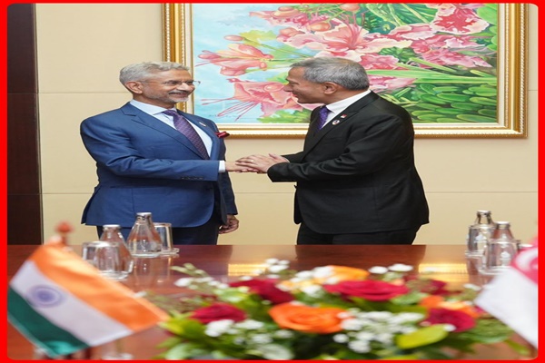 EAM S. Jaishankar Congratulates Singapore on 60th National Day