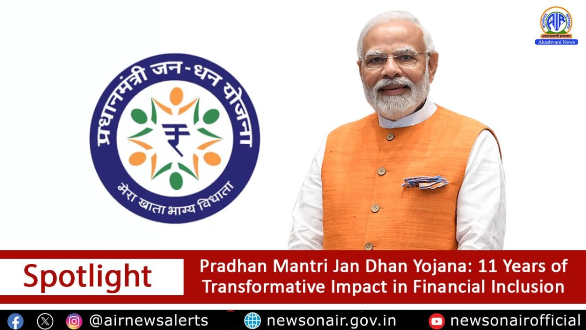 Spotlight : Pradhan Mantri Jan Dhan Yojana: 11 Years of Transformative Impact in Financial Inclusion