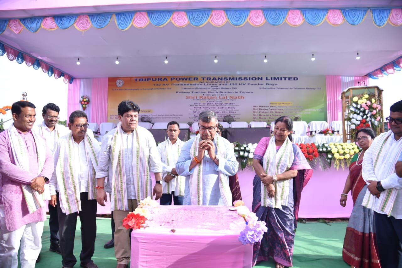 Tripura Completes Full Electrification of Railway Line Under ₹46 Crore Project