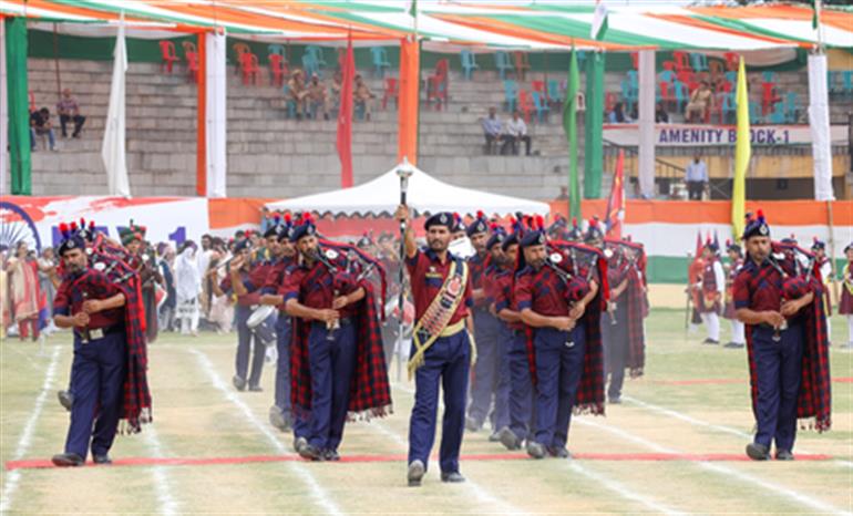Full Dress Rehearsals Held Across Jammu & Kashmir Ahead of 79th Independence Day