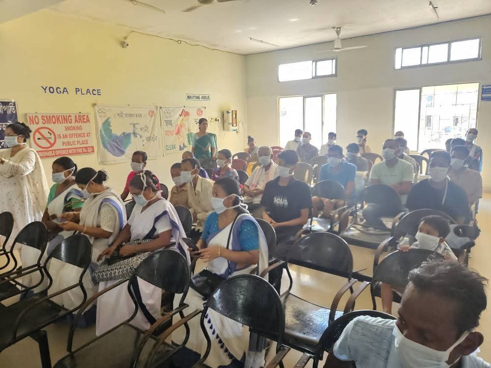 সেৱা সপ্তাহৰ উপলক্ষে যক্ষ্মা ৰোগ নিৰ্মূলকৰণ অভিযানৰ অংশ হিচাপে ৰাজ্যৰ বিভিন্ন জিলাত নিক্ষয় শিবিৰৰ আয়োজন