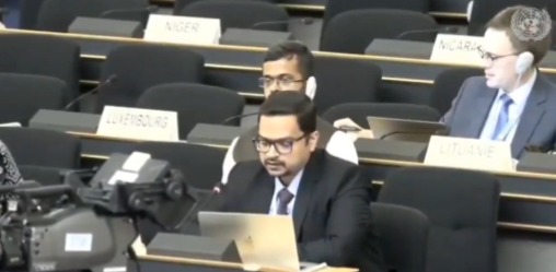 भारत ने संयुक्त राष्ट्र मानवाधिकार परिषद में सैन्य प्रभुत्व और उत्पीड़न वाली राजनीति के लिए पाकिस्तान की आलोचना की