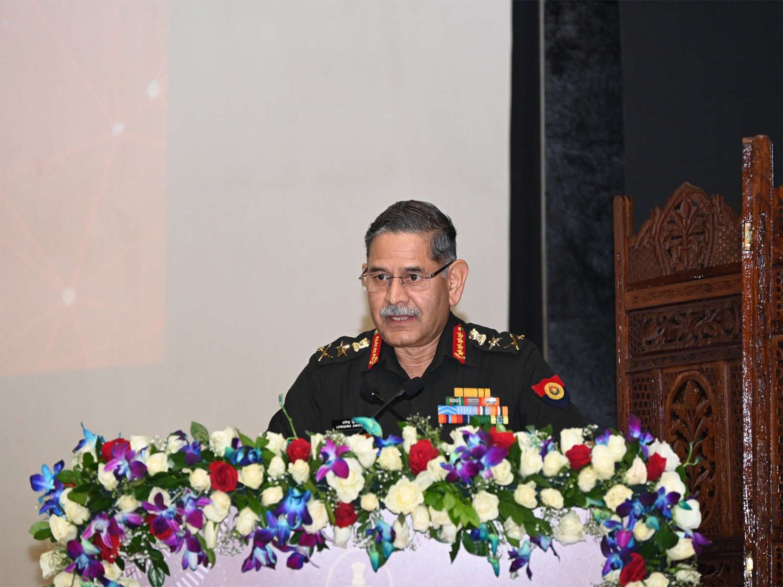 Army Chief General Dwivedi Attends Tri-Service Academia Tech Symposium