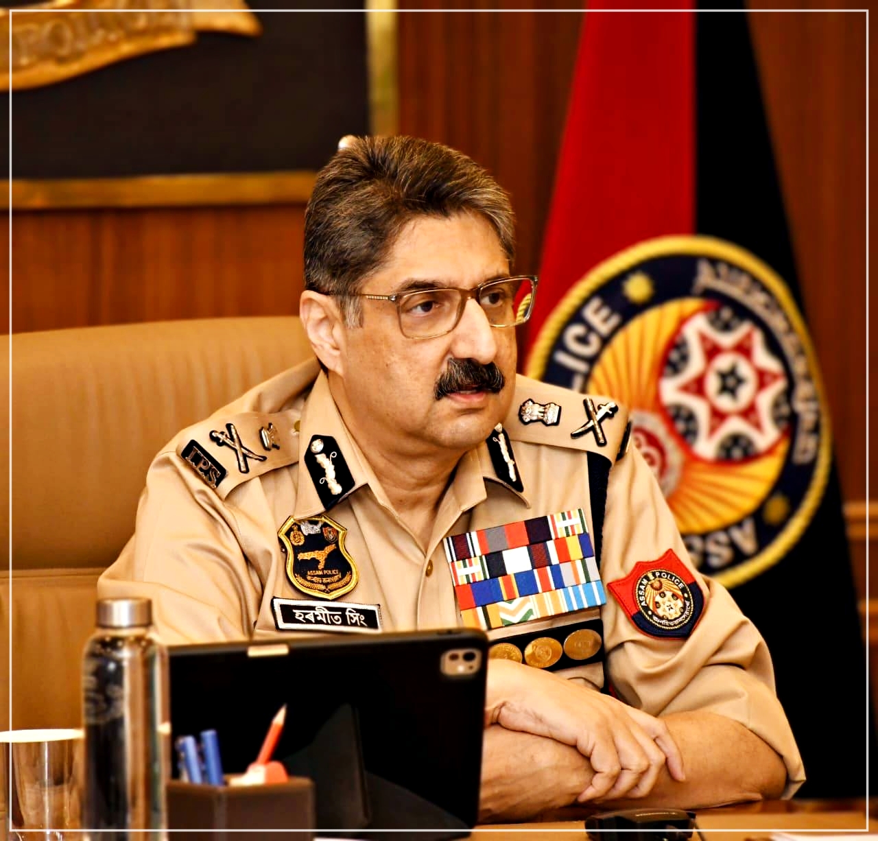 কাছাৰ জিলাৰ আইন শৃংখলা পৰিস্থিতিৰ পৰ্যালোচনা সন্দৰ্ভত অসম আৰক্ষীৰ সঞ্চালক প্রধান হৰমিত সিঙৰ গুৰুত্বপূৰ্ণ বৈঠক