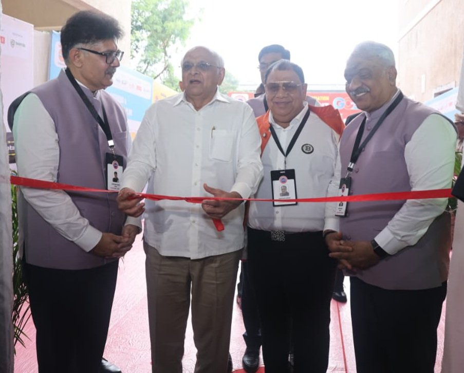 મુખ્યમંત્રી ભૂપેન્દ્ર પટેલે આજે અમદાવાદમાં ઓલ ગુજરાત કેટરર્સ એસોસિએશન પ્રદર્શનને ખુલ્લુ મૂક્યું.