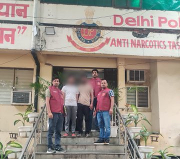 दिल्‍ली पुलिस: एंटी-नारकोटिक्स टास्क फोर्स ने बडे अन्तर्राज्यीय ड्रग्‍स गिरोह का किया भंडाफोड