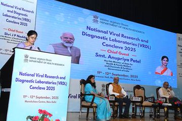 Anupriya Patel inaugurates National Virus Research and Diagnostic Laboratory Conclave in Delhi