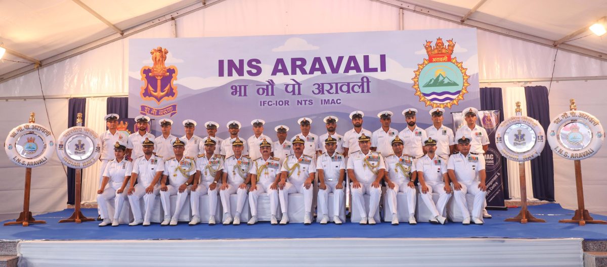 Indian Navy Commissions INS Aravali in Gurugram to Boost Maritime Collaboration