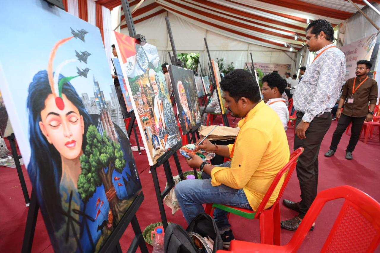 Seva Parv: Ministry of Culture Organises Art Workshops Across India
