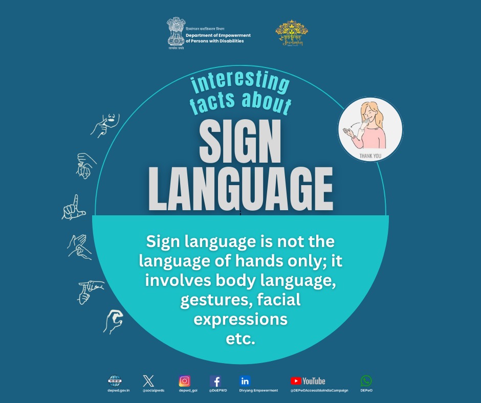 ISLRTC organises programme to celebrate Sign Language Day 2025 in new delhi