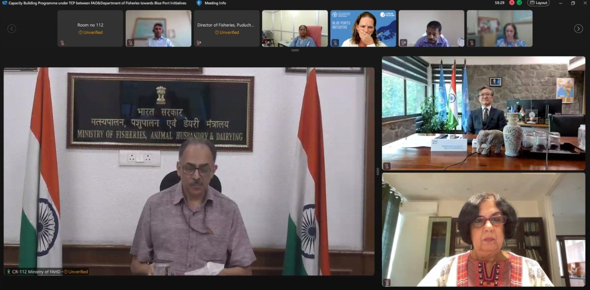 India and FAO Join Hands to Build World-Class Blue Ports for Sustainable Fisheries