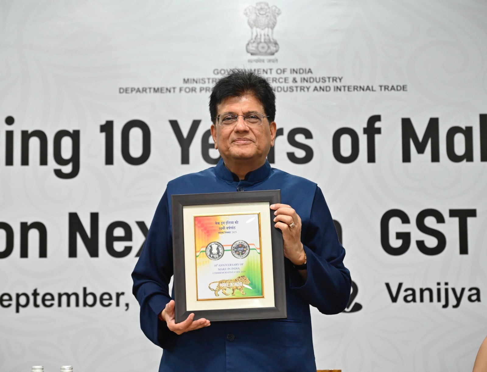 Union Minister Piyush Goyal Unveils Report on India’s Logistics Costs in New Delhi