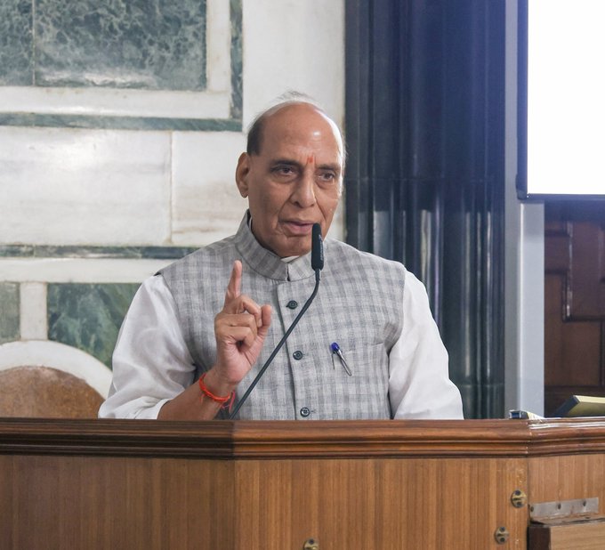 संरक्षण मंत्री राजनाथ सिंह आज मोरोक्कोच्या दौऱ्यावर