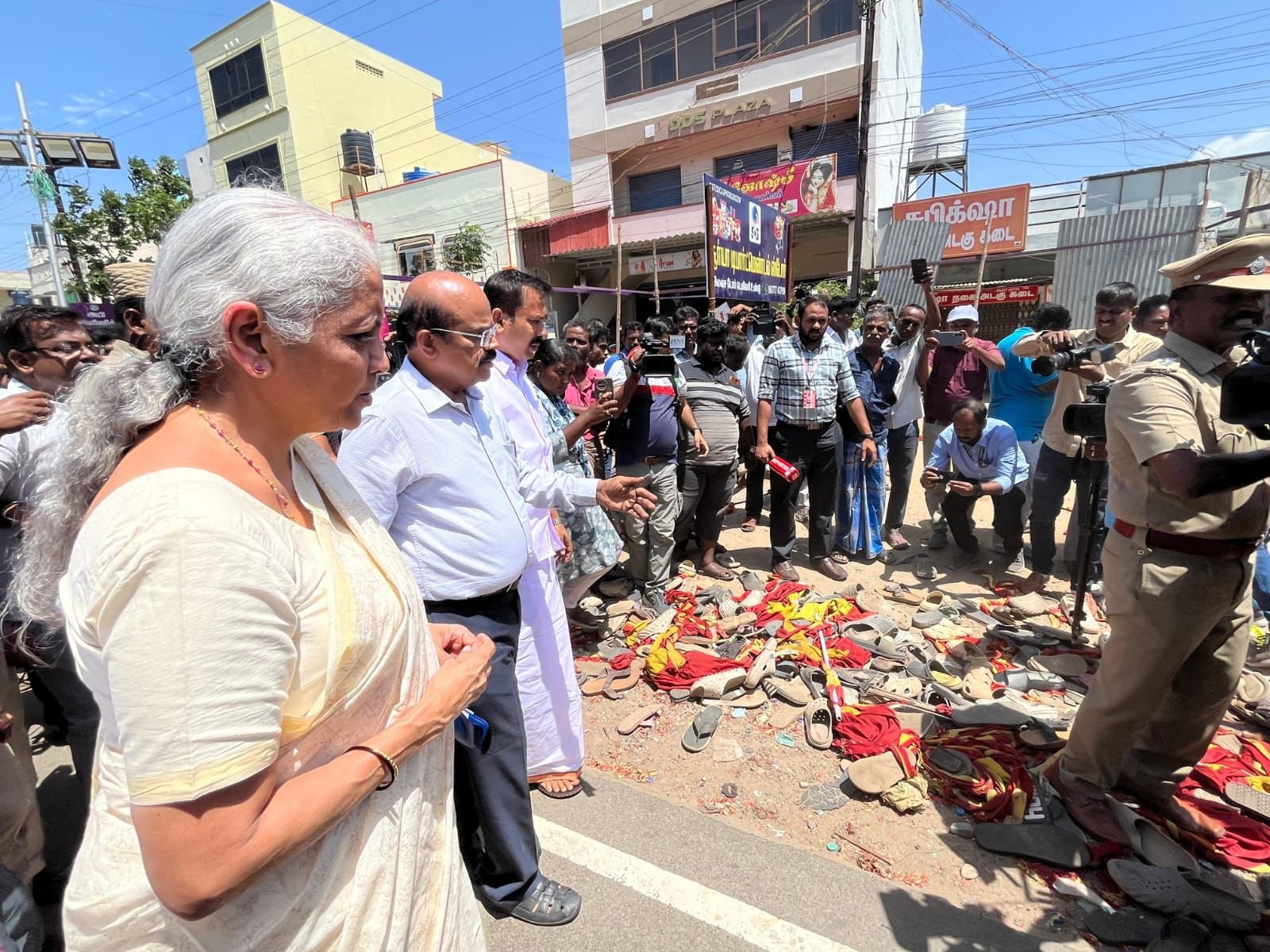 Death Toll Rises to 41 in Karur Stampede, FM Nirmala Sitharaman Visits Site