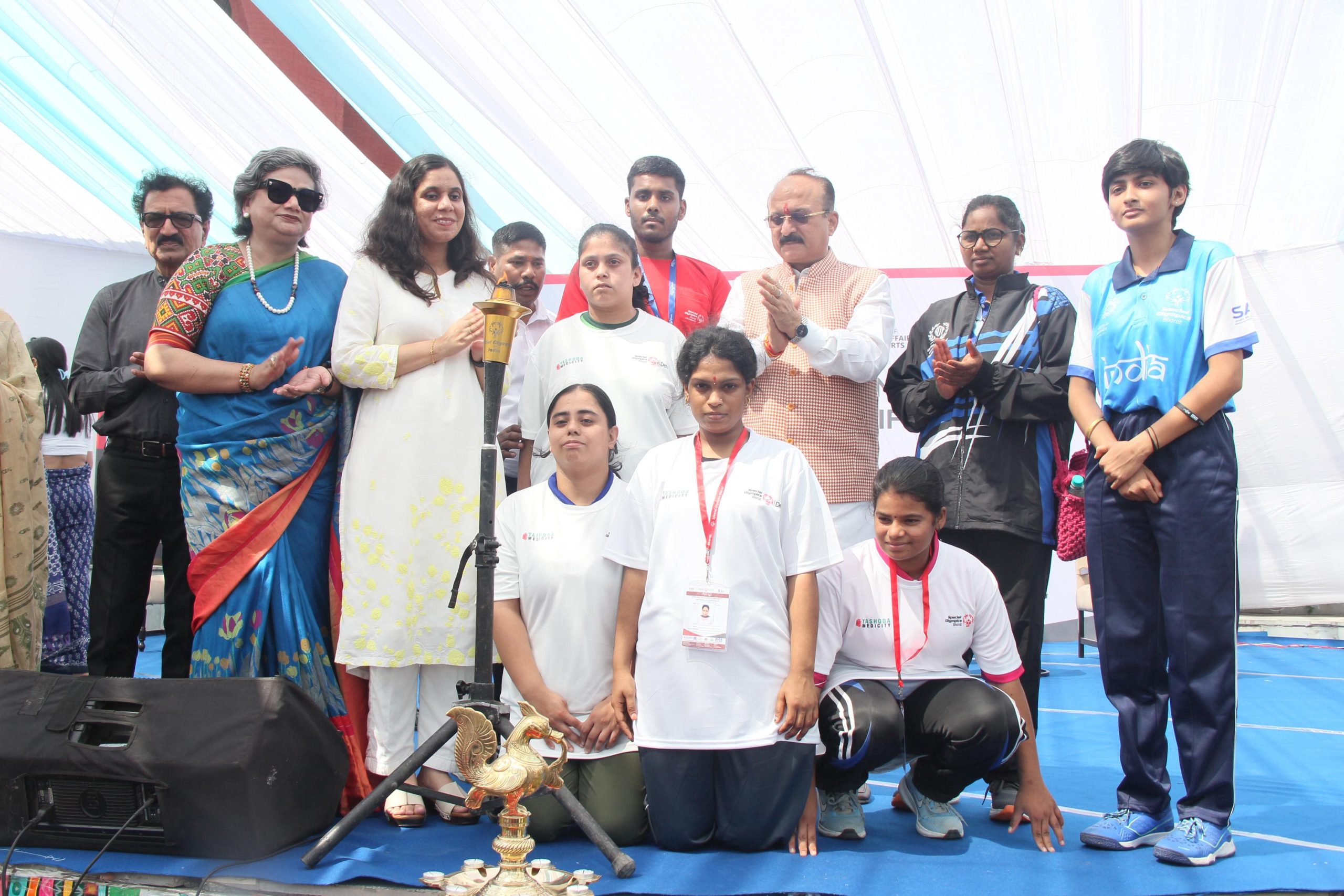 दिल्ली: शिक्षा मंत्री आशीष सूद ने स्पेशल ओलंपिक्स भारत राष्ट्रीय पावरलिफ्टिंग चैम्पियनशिप का उद्घाटन किया