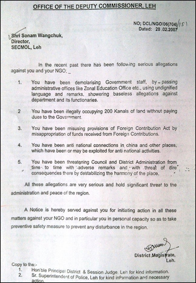 Home Ministry Cancels FCRA Certificate of Sonam Wangchuk’s NGO Over Violation of Regulations