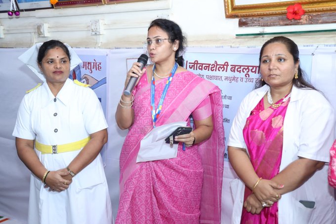 ‘मनोहर वामन देसाई’ रुग्णालयात स्वस्थ नारी सशक्त परिवार’ योजने अंतर्गत शिबीर
