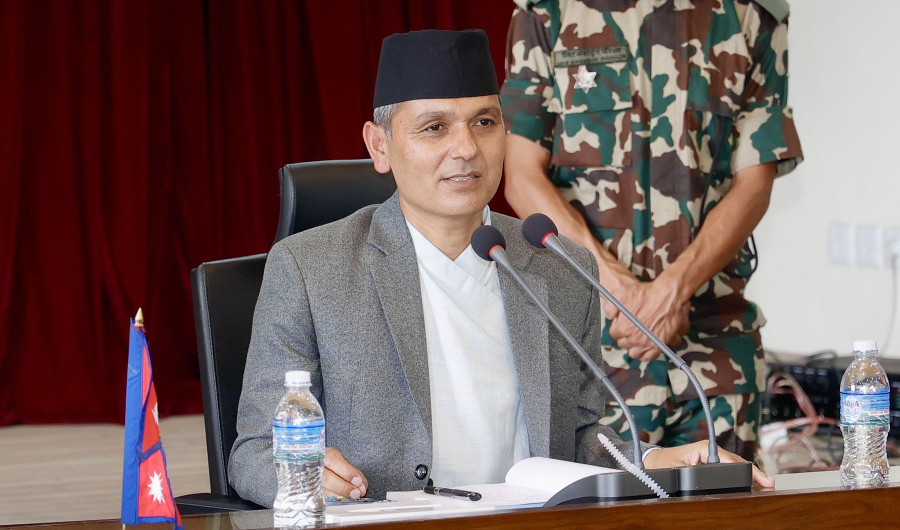 नेपाल में अगला चुनाव स्वतंत्र और निष्पक्ष होगा: गृह मंत्री ओम प्रकाश आर्यल