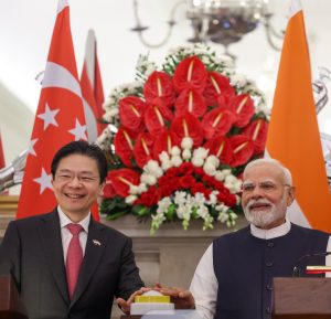 जेएनपीटीच्या टर्मिनल-टू चं प्रधानमंत्री नरेंद्र मोदी आणि सिंगापूरचे प्रधानमंत्री लॉरेन्स वाँग यांच्या हस्ते दूरस्थ पद्धतीनं उद्घाटन