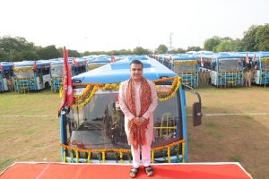 રાજ્યના નાગરિકોની પરિવહન સુવિધા વધારવા 70 નવીન બસોનું લોકાર્પણ
